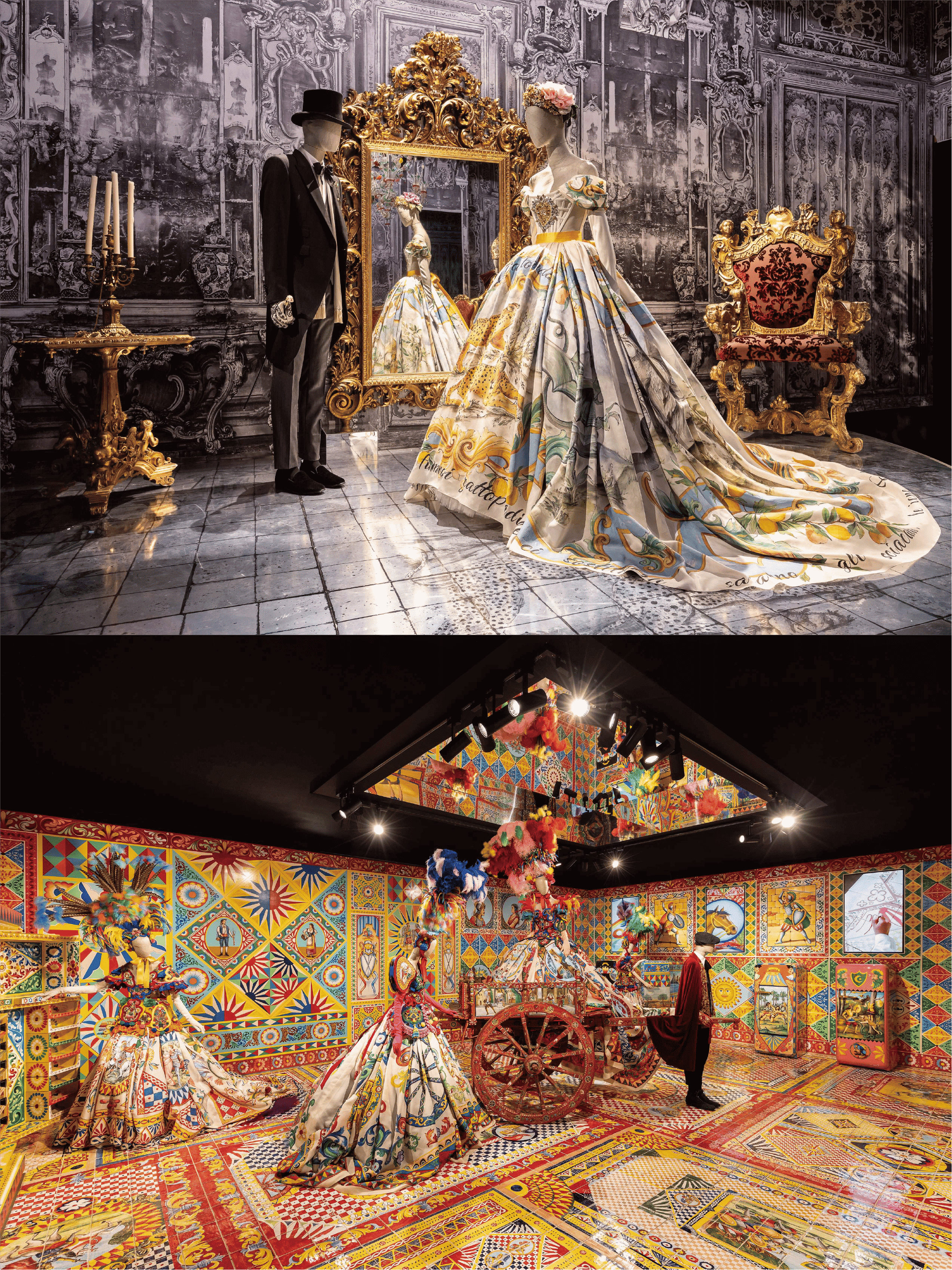 돌체앤가바나가 2025년 1월 10일부터 3월 31일까지 프랑스 그랑 팔레에서 전시 <From the Heart to the Hands : Dolce&Gabbana>를 개최